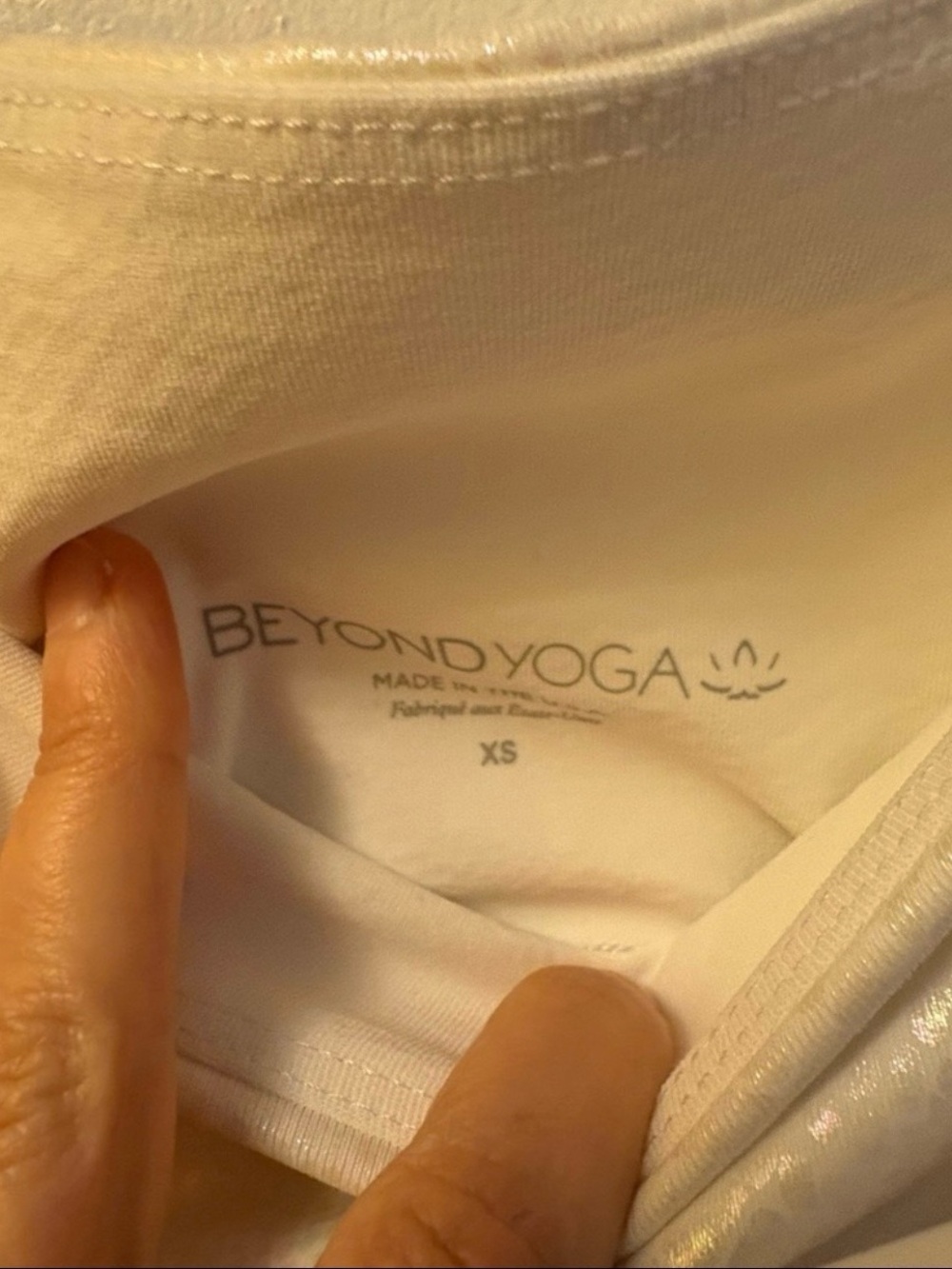 Beyond Yoga Viper First Class Leggings in White Viper - Picture 5 of 5